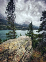 St. Marys Lake in Glacier National Park